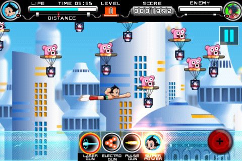 Скриншот из игры ASTROBOY: FLYING ACTION - 5