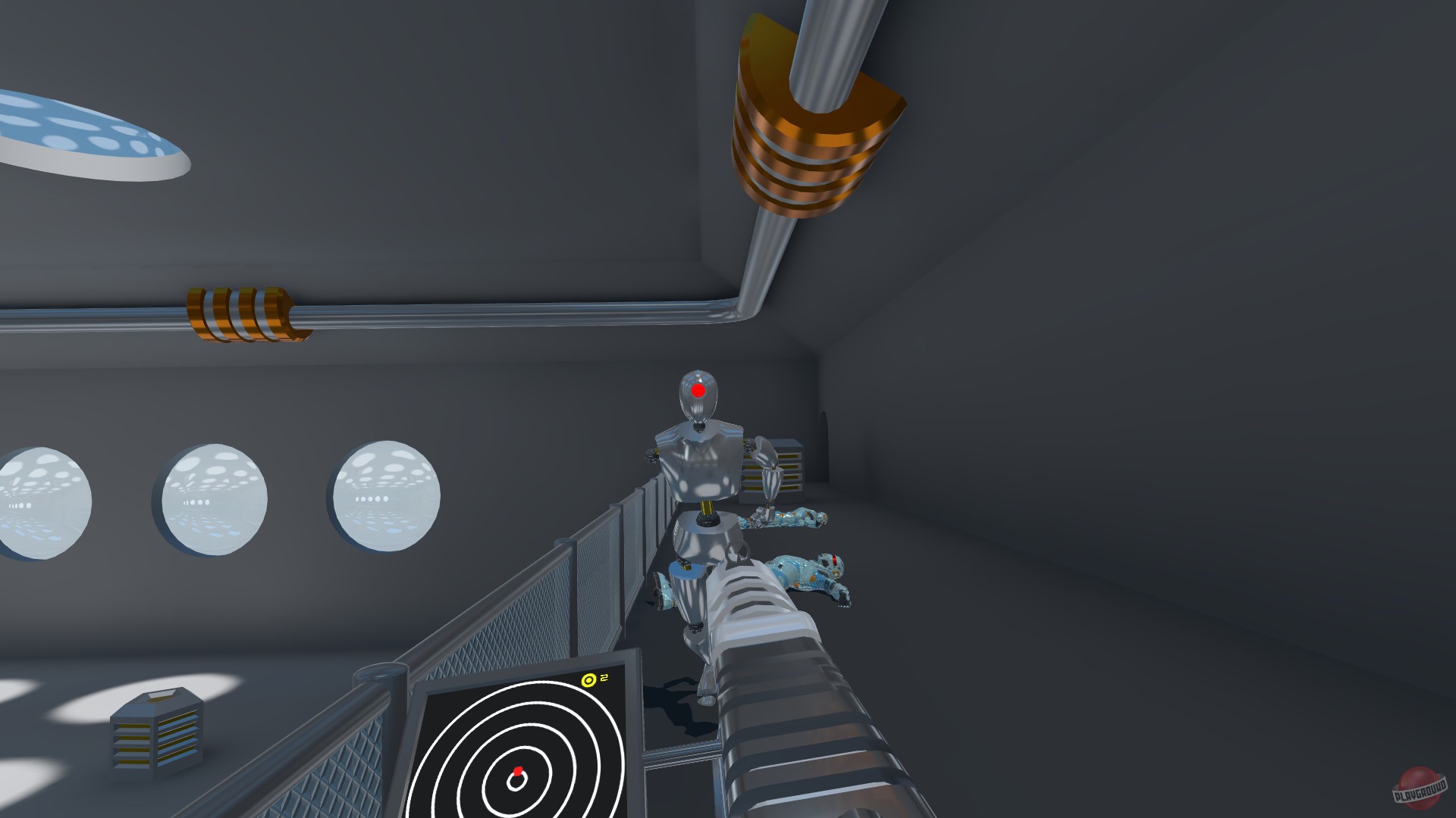 Скриншот из игры Robot Incursion - 1