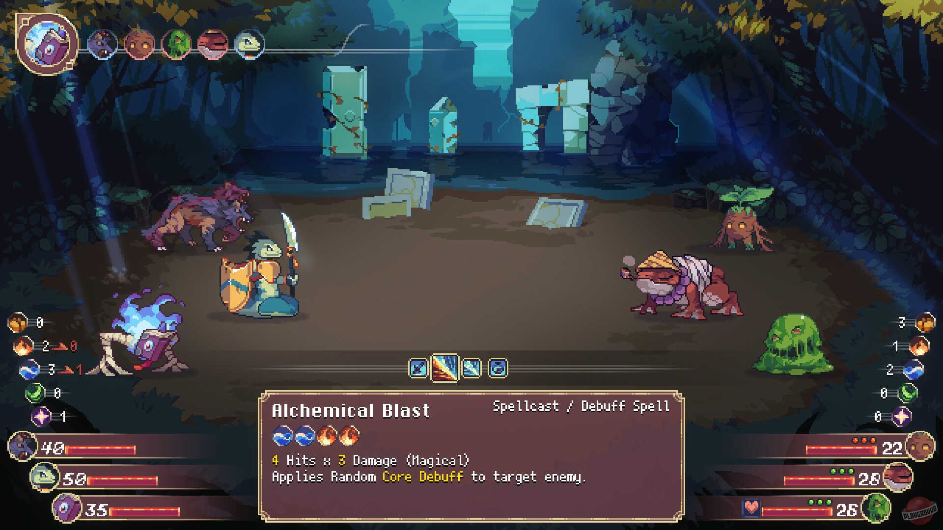 Скриншот из игры Aethermancer - 4