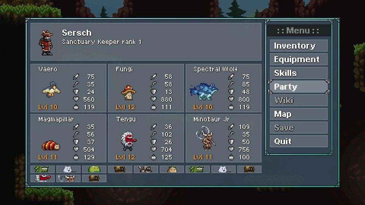 Скриншот из игры Monster Sanctuary - 6