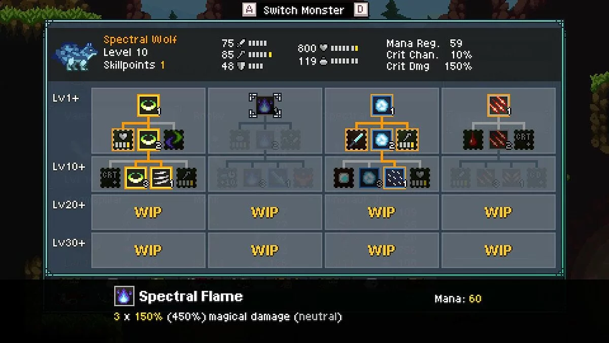 Скриншот из игры Monster Sanctuary - 3