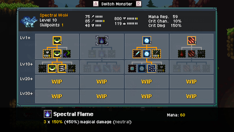 Скриншот из игры Monster Sanctuary - 1