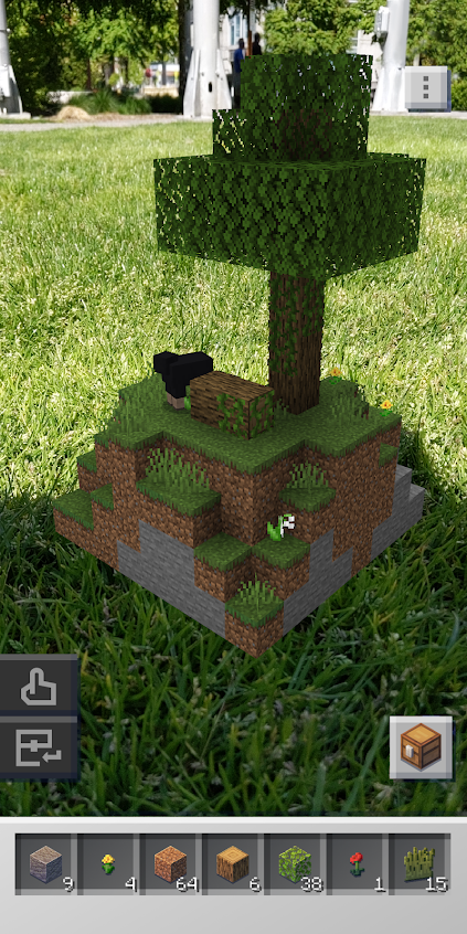 Скриншот из игры Minecraft: Earth - 3