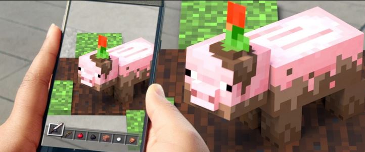 Скриншот из игры Minecraft: Earth - 7