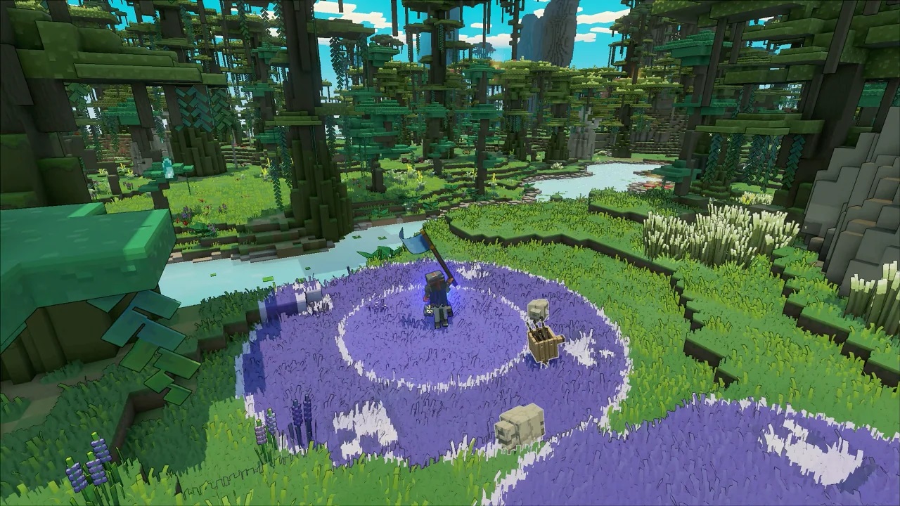 Скриншот из игры Minecraft Legends - 3