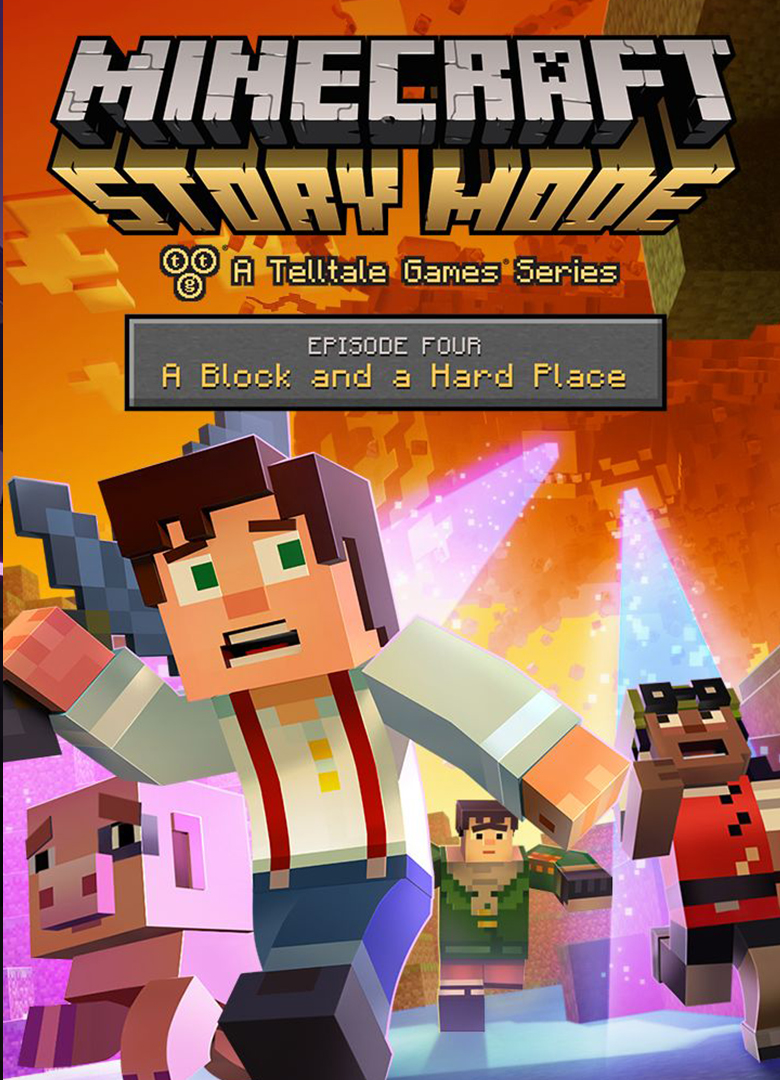 Обложка игры Minecraft: Story Mode - Episode 4: A Block and a Hard Place