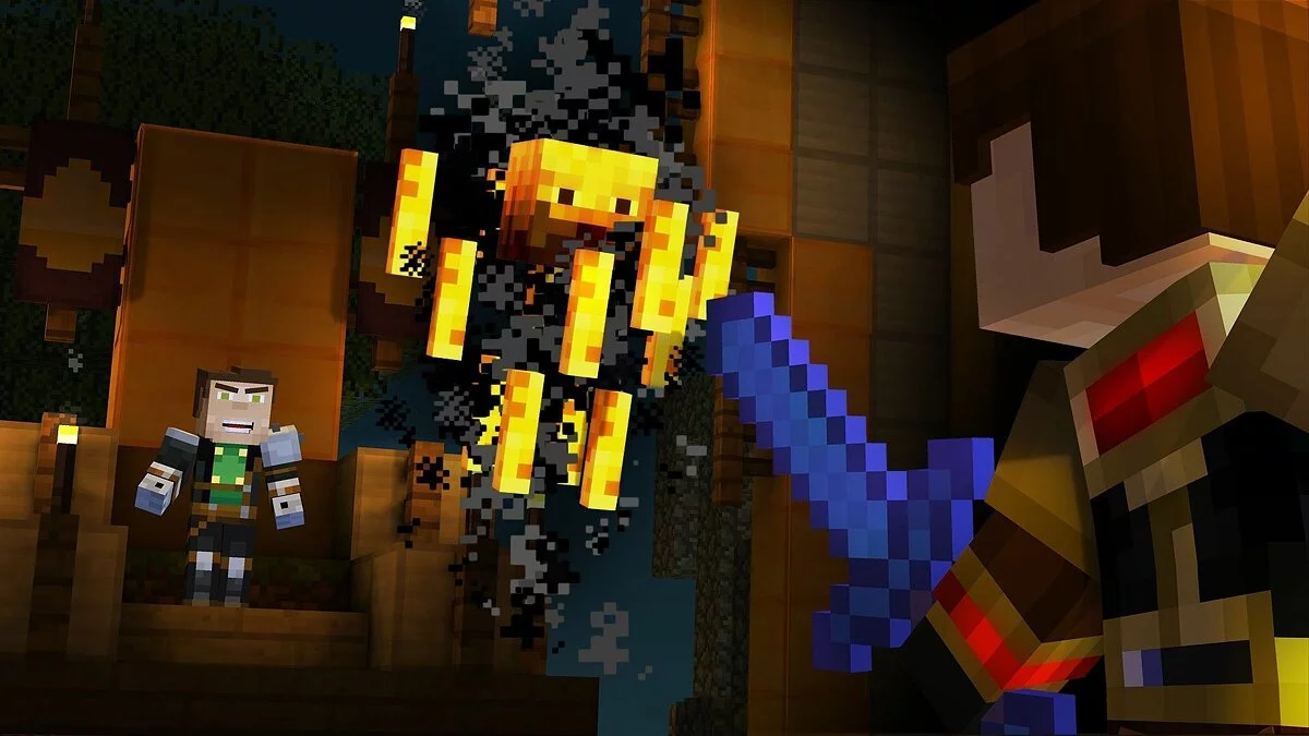 Скриншот из игры Minecraft: Story Mode - Episode 5: Order Up! - 5