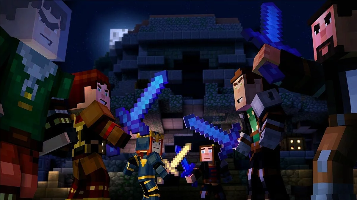 Скриншот из игры Minecraft: Story Mode - Episode 5: Order Up! - 2