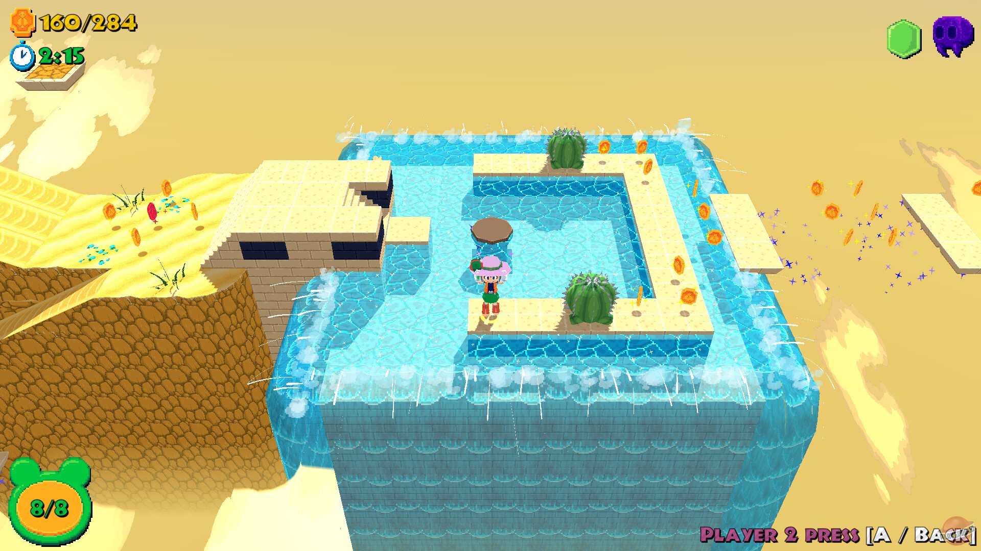 Скриншот из игры Frogun Encore - 1