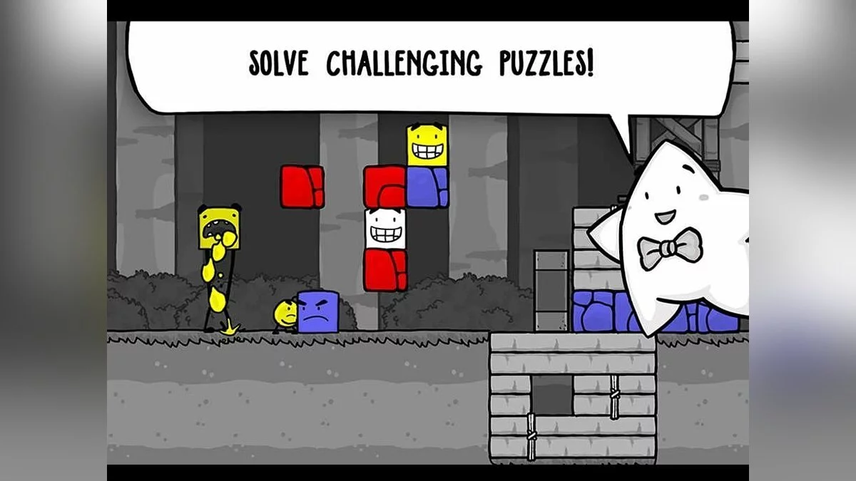 Скриншот из игры Super Happy Fun Block - 2