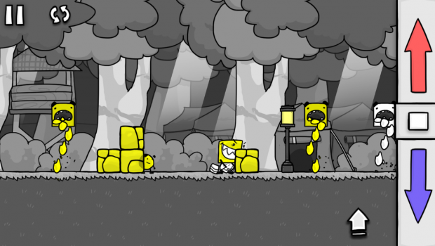 Скриншот из игры Super Happy Fun Block - 6