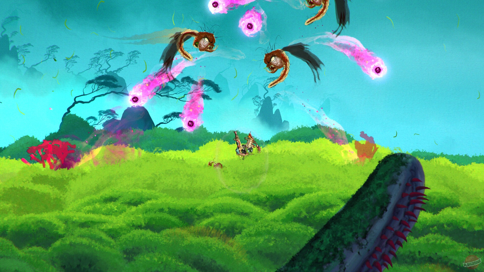 Скриншот из игры ChainStaff - 1