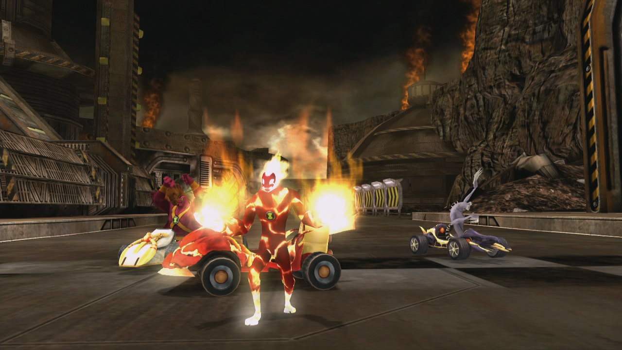 Скриншот из игры Ben 10 Galactic Racing - 151