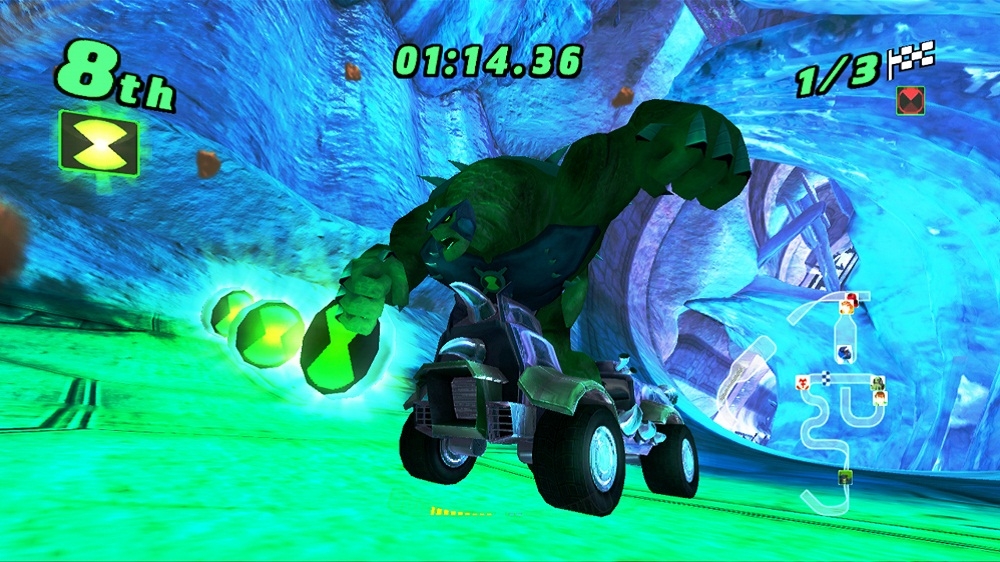 Скриншот из игры Ben 10 Galactic Racing - 200