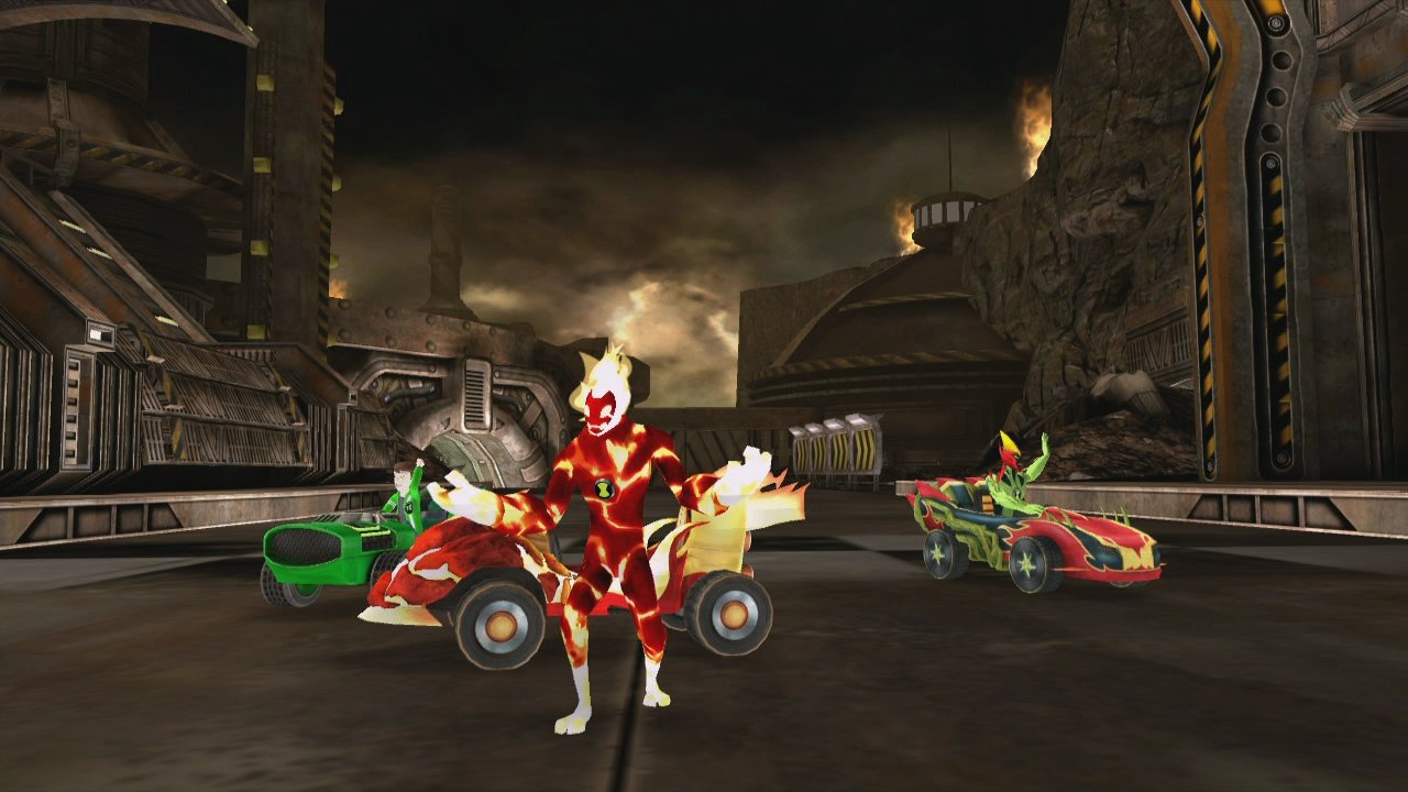 Скриншот из игры Ben 10 Galactic Racing - 84