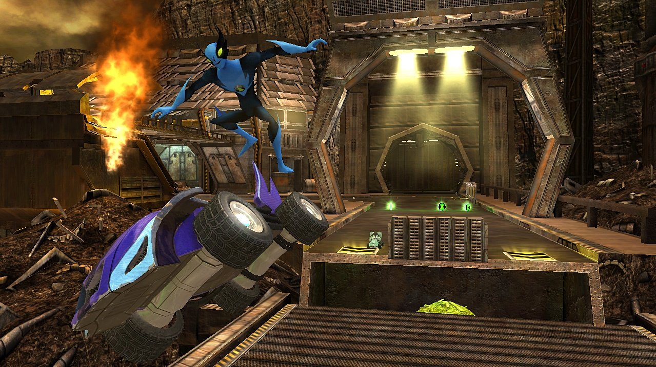 Скриншот из игры Ben 10 Galactic Racing - 125