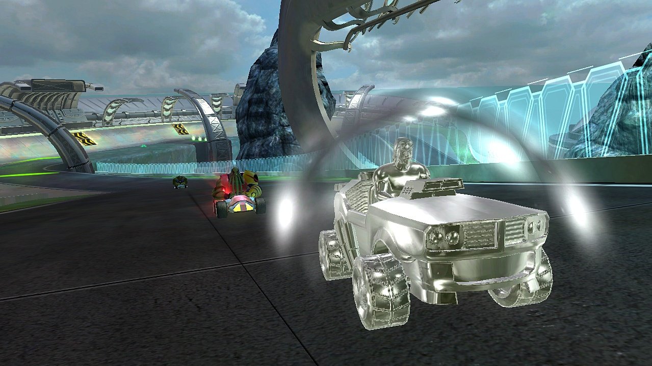 Скриншот из игры Ben 10 Galactic Racing - 91