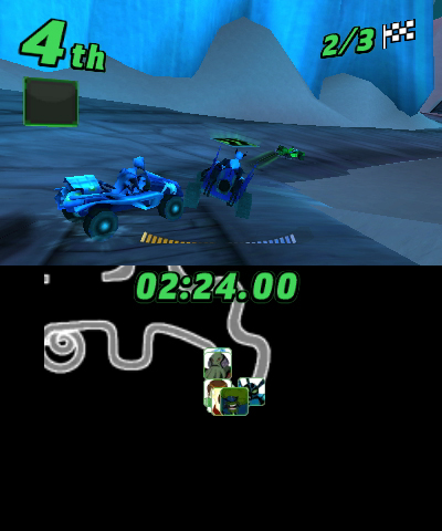 Скриншот из игры Ben 10 Galactic Racing - 80
