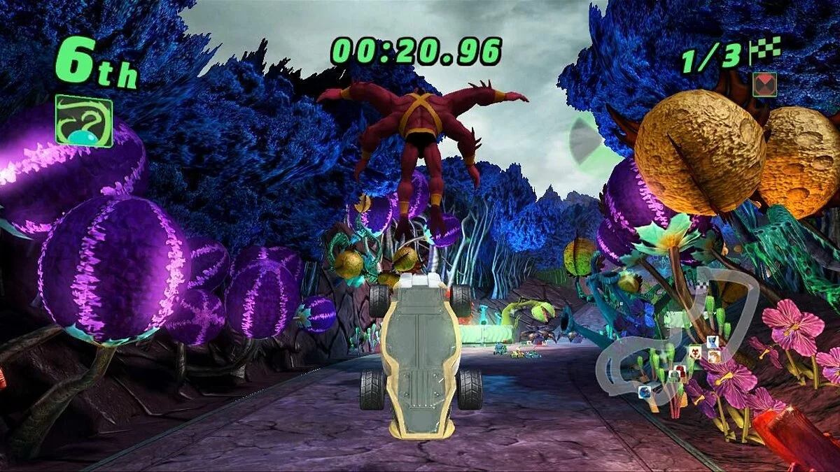 Скриншот из игры Ben 10 Galactic Racing - 52