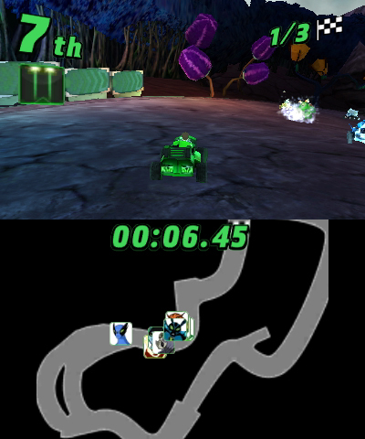 Скриншот из игры Ben 10 Galactic Racing - 94