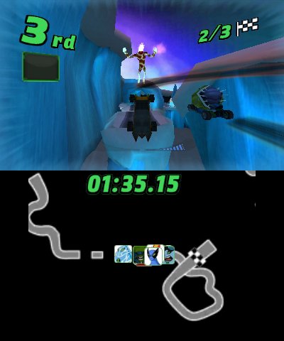 Скриншот из игры Ben 10 Galactic Racing - 87