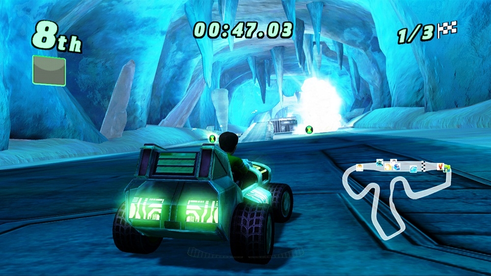 Скриншот из игры Ben 10 Galactic Racing - 225