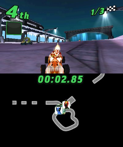 Скриншот из игры Ben 10 Galactic Racing - 6