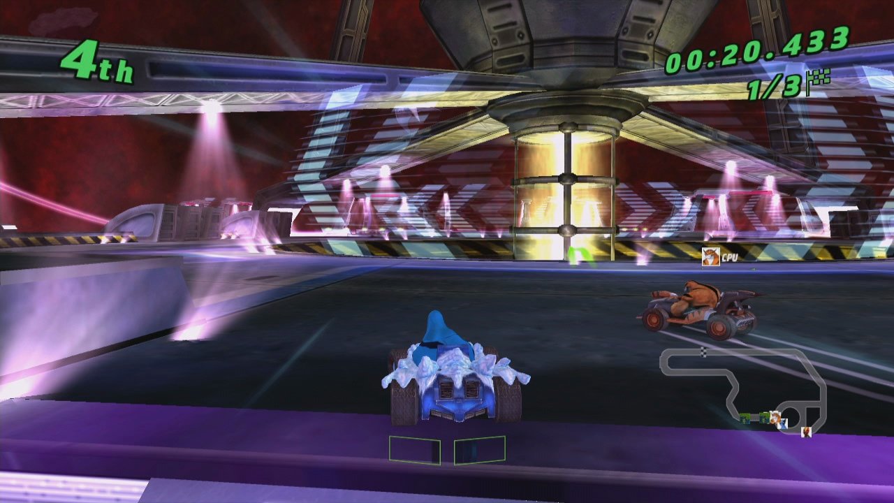 Скриншот из игры Ben 10 Galactic Racing - 64