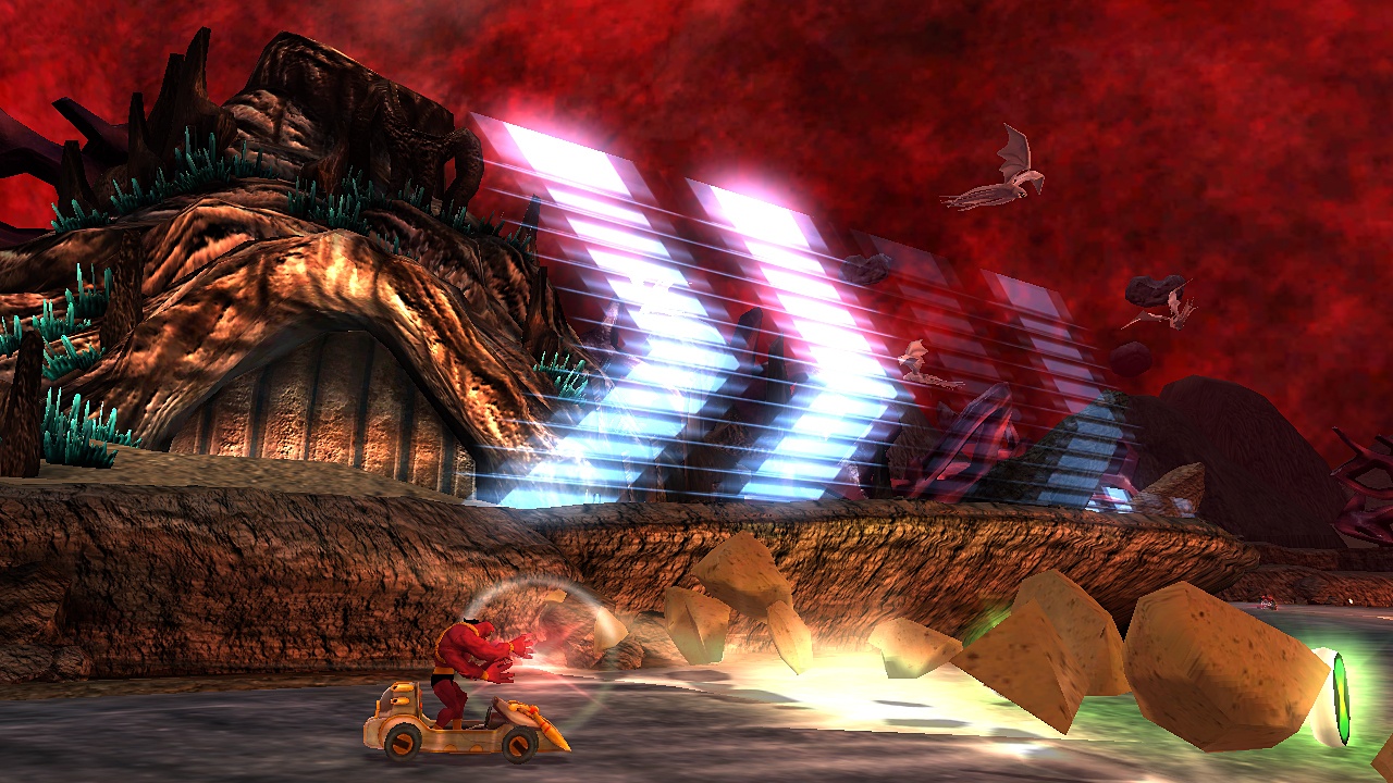 Скриншот из игры Ben 10 Galactic Racing - 135