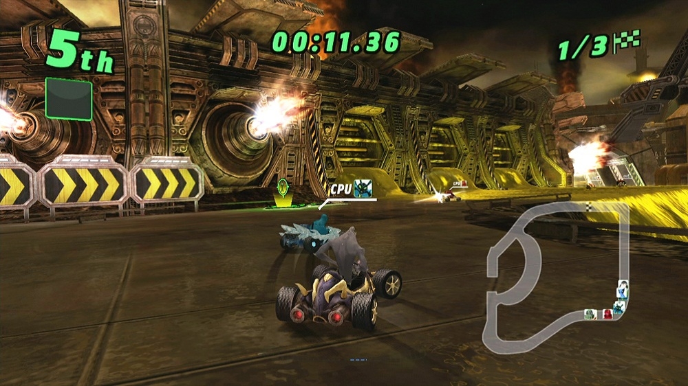 Скриншот из игры Ben 10 Galactic Racing - 261