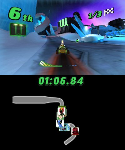 Скриншот из игры Ben 10 Galactic Racing - 39