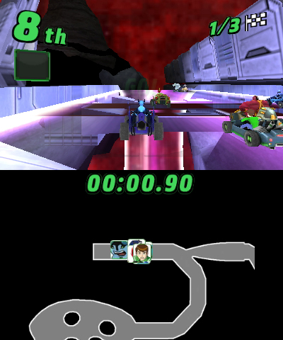 Скриншот из игры Ben 10 Galactic Racing - 121