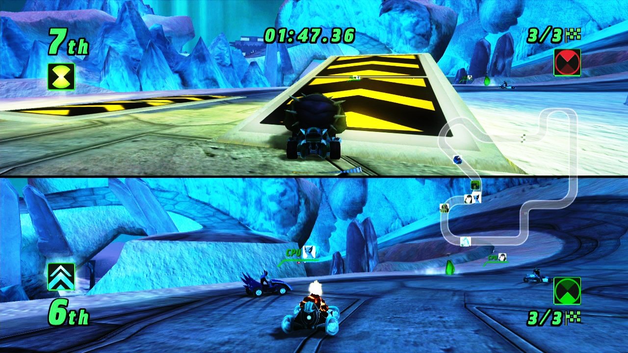 Скриншот из игры Ben 10 Galactic Racing - 124