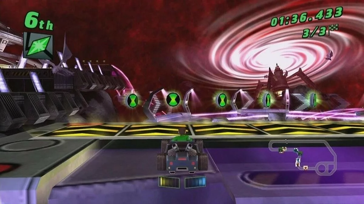 Скриншот из игры Ben 10 Galactic Racing - 28