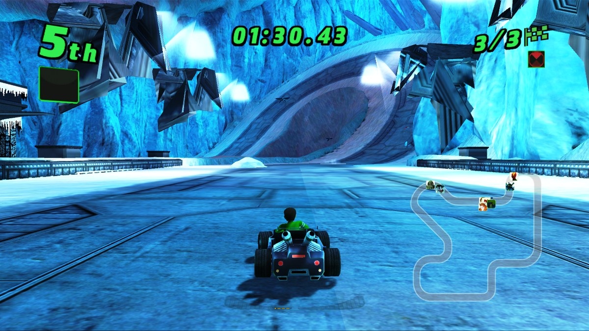 Скриншот из игры Ben 10 Galactic Racing - 148