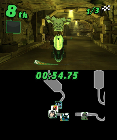 Скриншот из игры Ben 10 Galactic Racing - 174