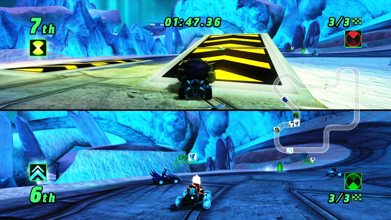 Скриншот из игры Ben 10 Galactic Racing - 236