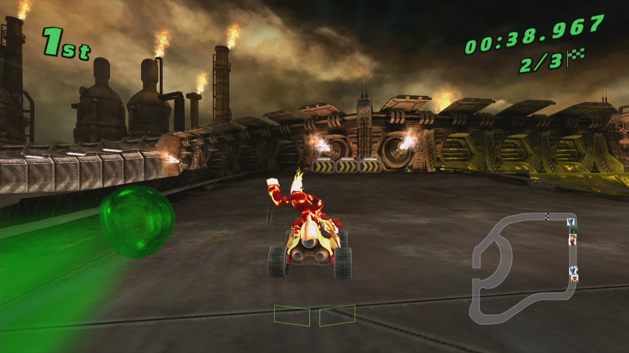 Скриншот из игры Ben 10 Galactic Racing - 283