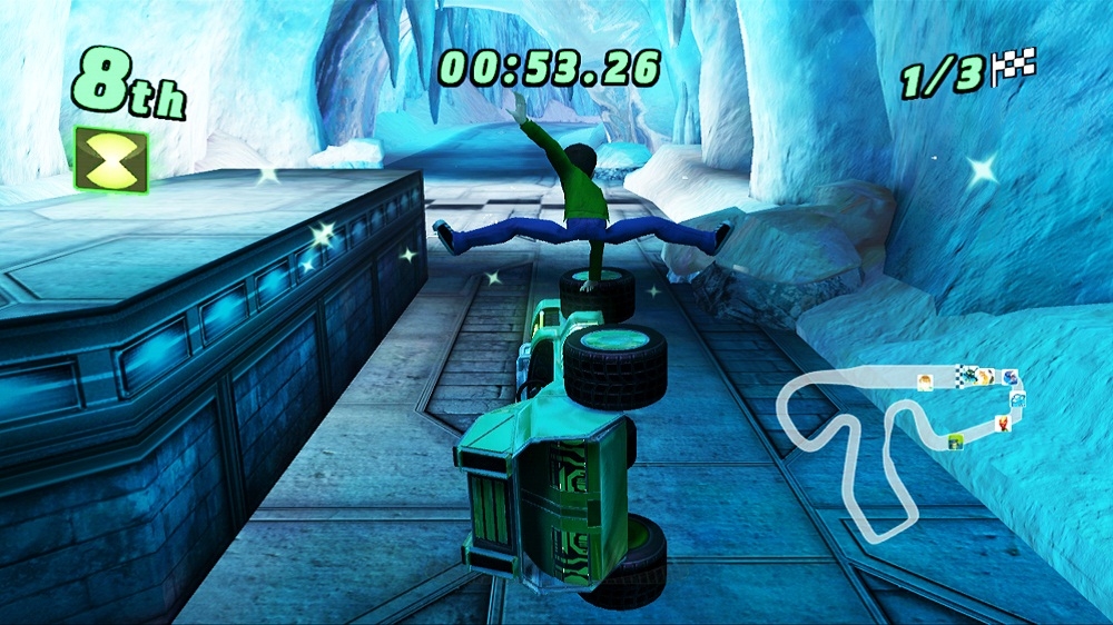 Скриншот из игры Ben 10 Galactic Racing - 224