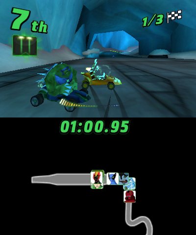 Скриншот из игры Ben 10 Galactic Racing - 129