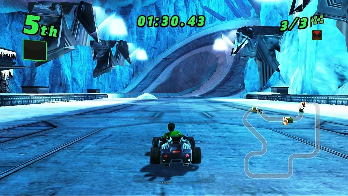Скриншот из игры Ben 10 Galactic Racing - 22