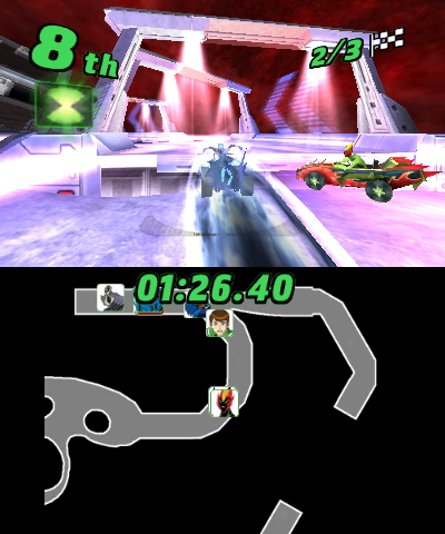 Скриншот из игры Ben 10 Galactic Racing - 184