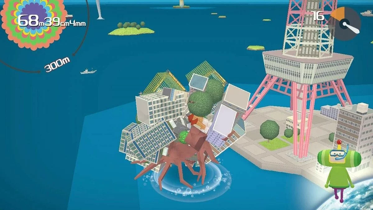 Скриншот из игры Katamari Damacy REROLL - 16