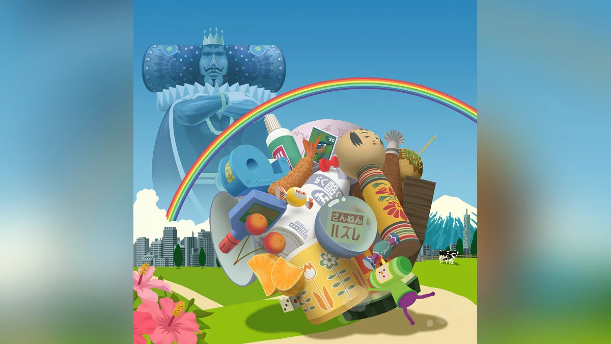 Скриншот из игры Katamari Damacy REROLL - 17