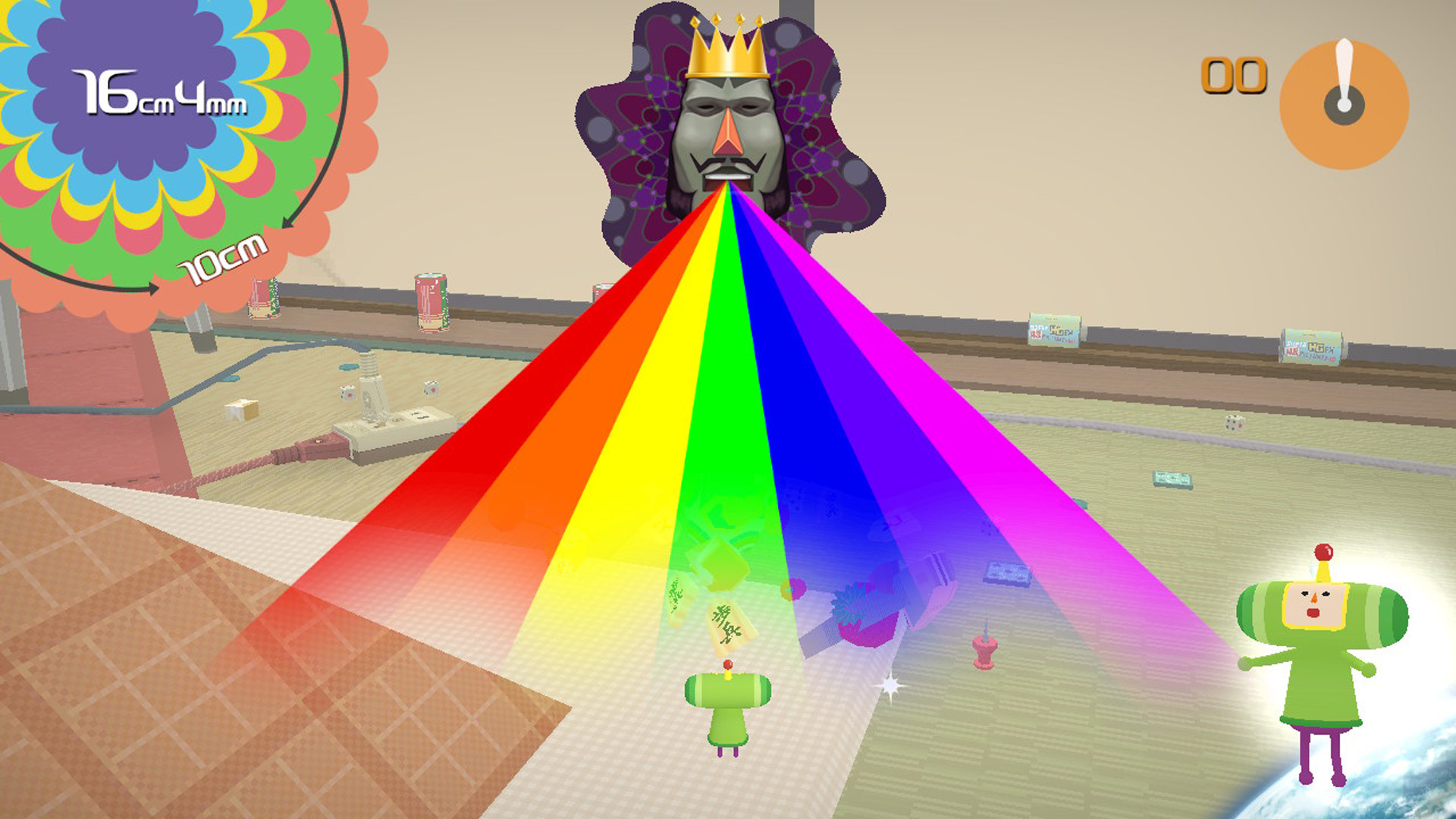 Скриншот из игры Katamari Damacy REROLL - 1