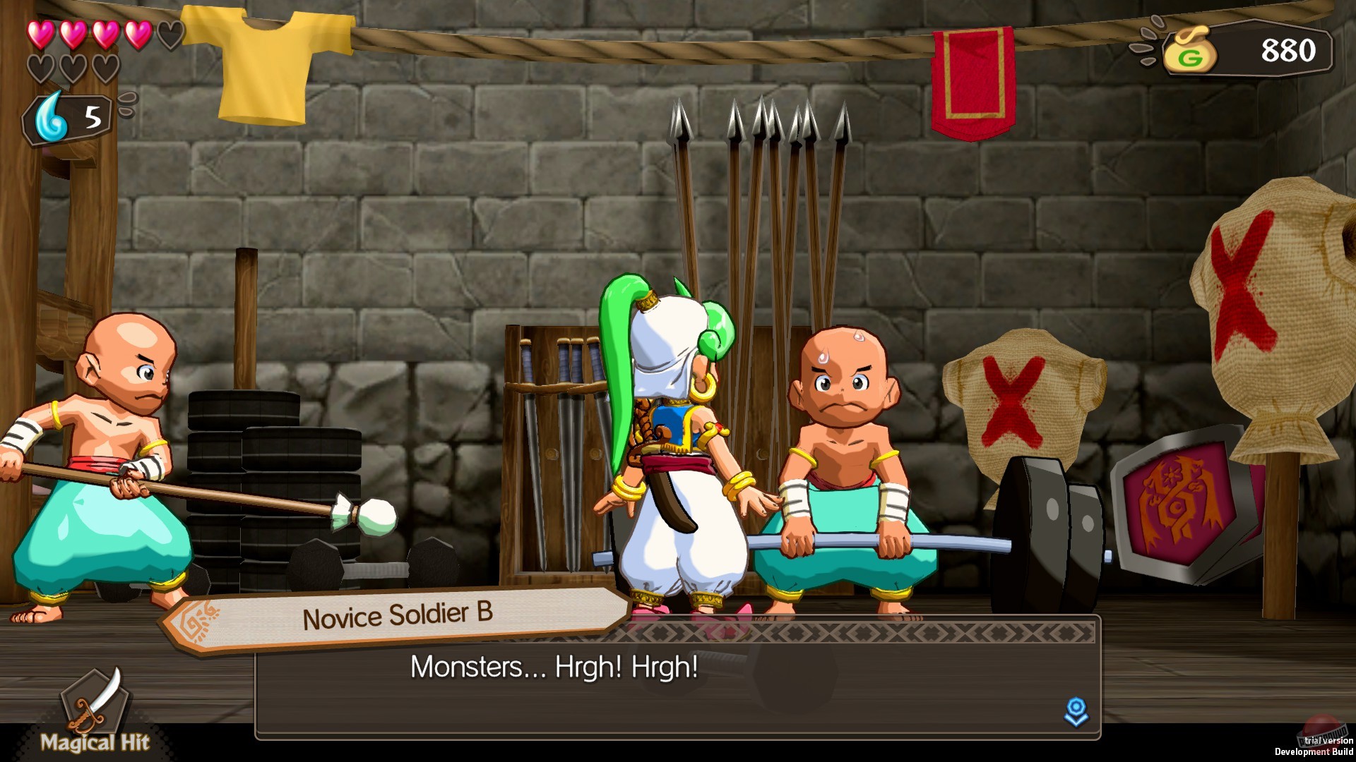 Скриншот из игры Wonder Boy: Asha in Monster World - 34