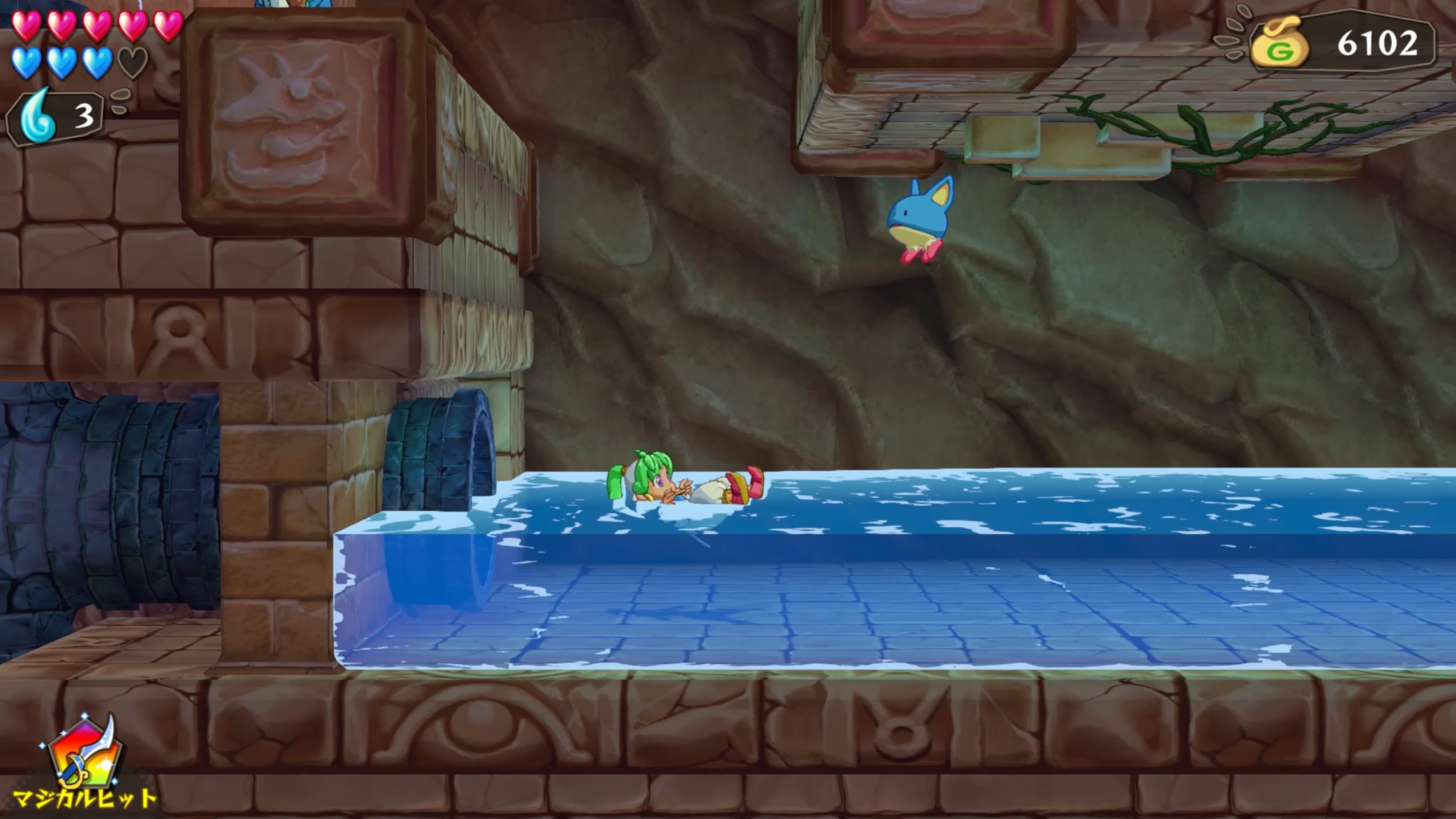 Скриншот из игры Wonder Boy: Asha in Monster World - 27