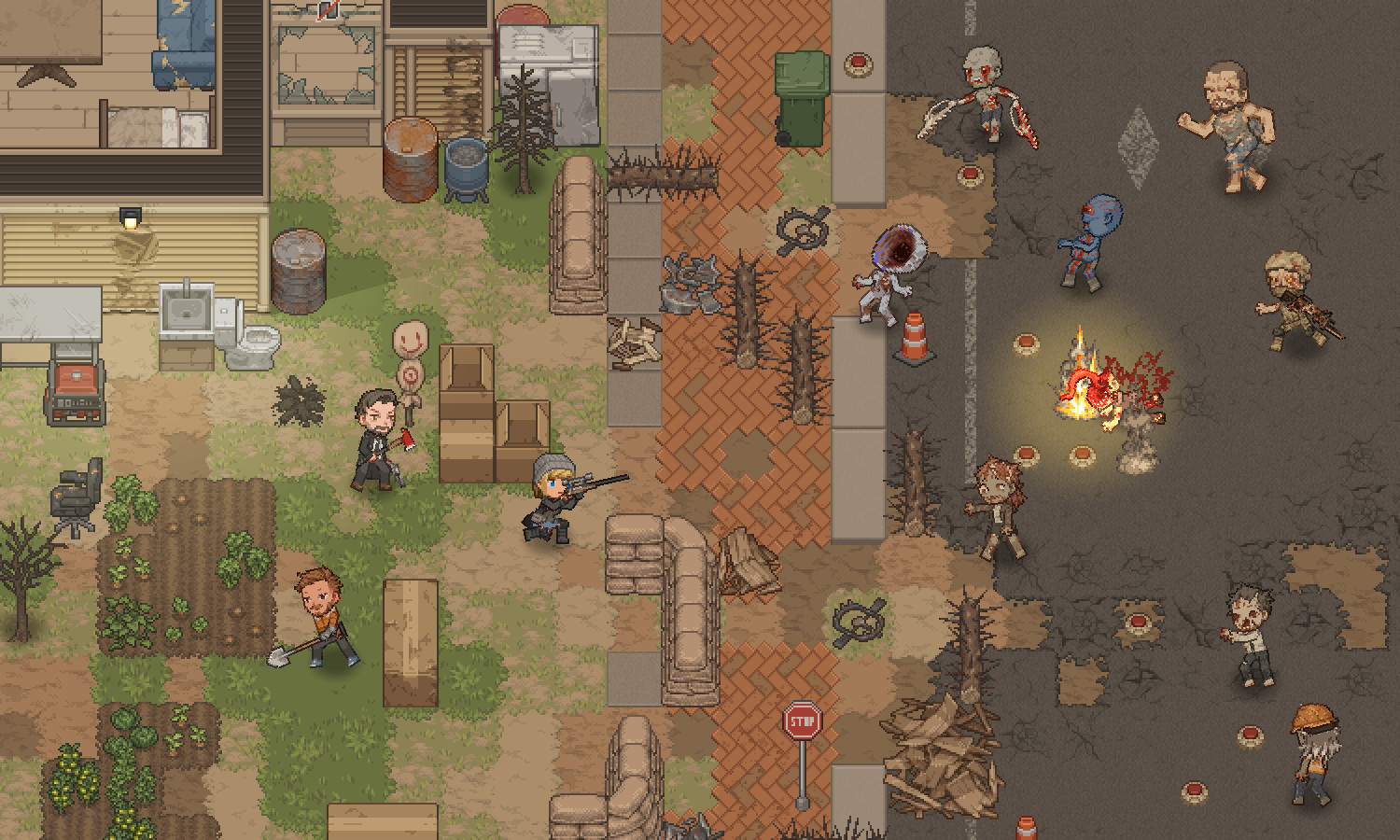 Скриншот из игры Nearly Dead - 1