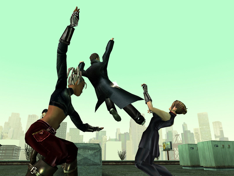 Скриншот из игры The Matrix Online - 72