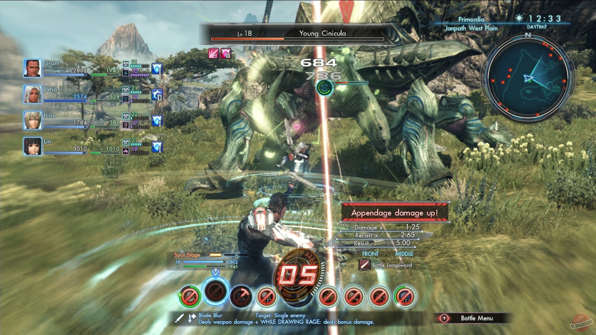 Скриншот из игры Xenoblade Chronicles X - 110